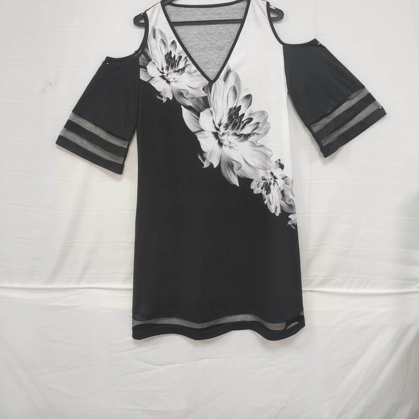 Robe Décontractée Femme à Épaules Dénudées