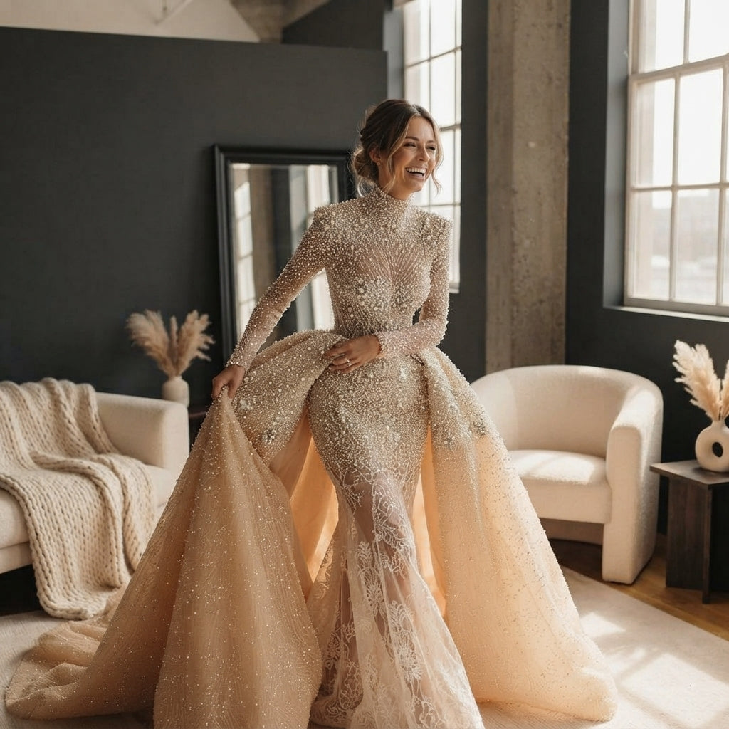 2-in-1 Mermaid Wedding Dress - editorial-ugc-strip