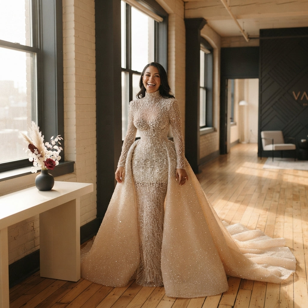 2-in-1 Mermaid Wedding Dress - editorial-ugc-strip