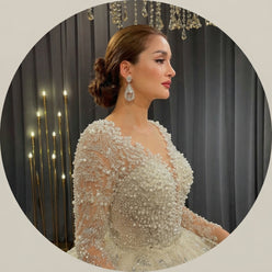 2-in-1 Mermaid Bridal Gown with Detachable Train - editorial-used-by
