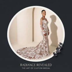 Hand-Beaded Custom Wedding Dress - editorial-used-by