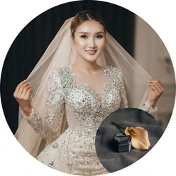 Luxury 3-Wear Wedding Dress - editorial-used-by