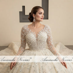 2-in-1 Mermaid Bridal Gown with Detachable Train - editorial-used-by
