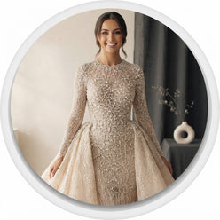 2-in-1 Mermaid Wedding Dress - editorial-used-by