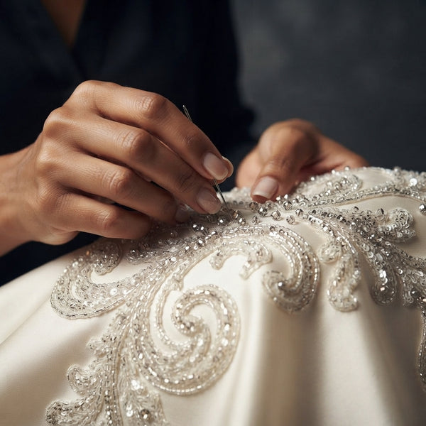 Hand-Beaded Custom Wedding Dress - product-storytelling-v2