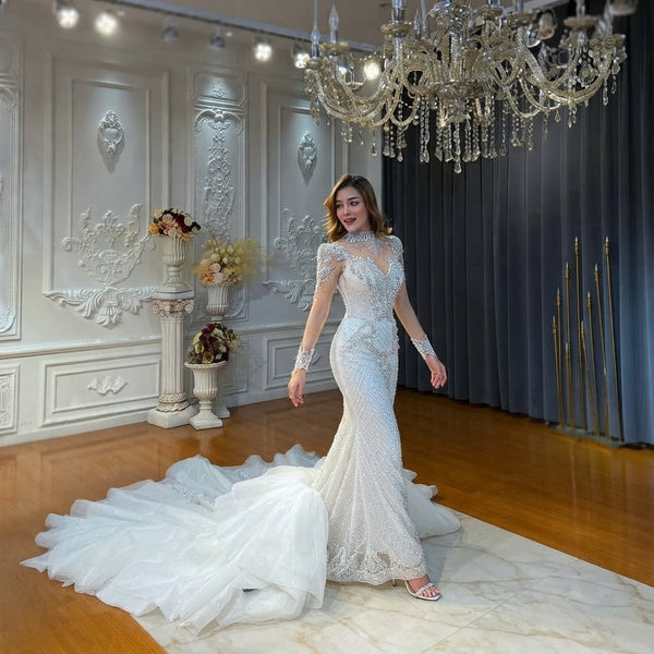 Luxury 2-in-1 Mermaid Wedding Dress - product-storytelling-v2