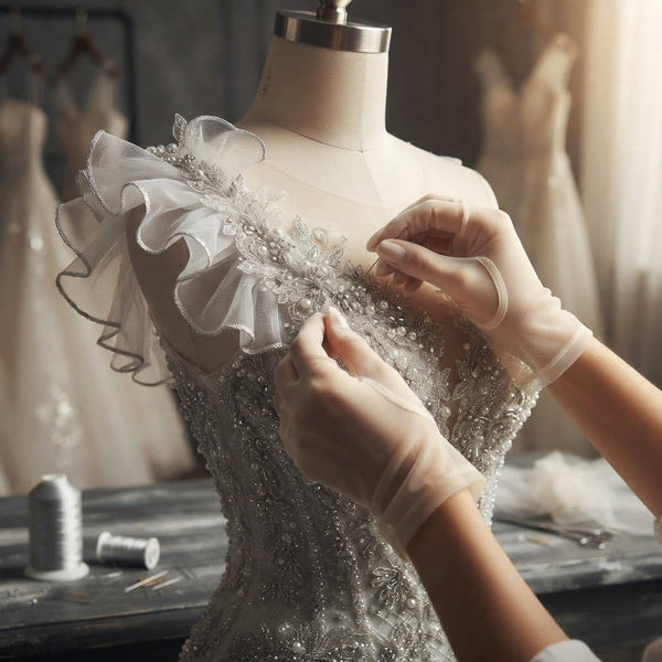Custom Ruffle Mermaid Wedding Dress - product-storytelling-v2